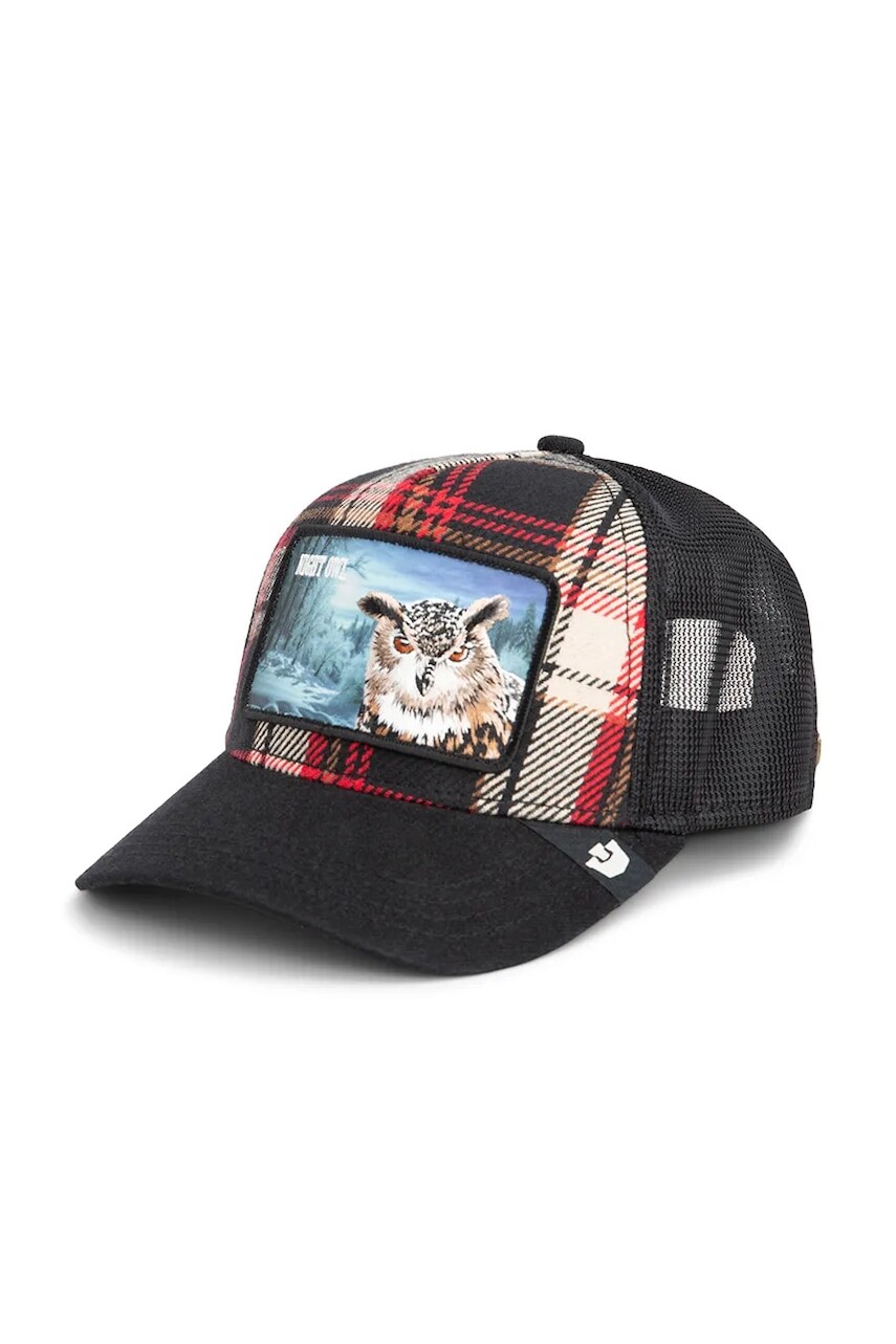 Šiltovka Goorin Bros Cabin Fever čierna farba, 101-2310