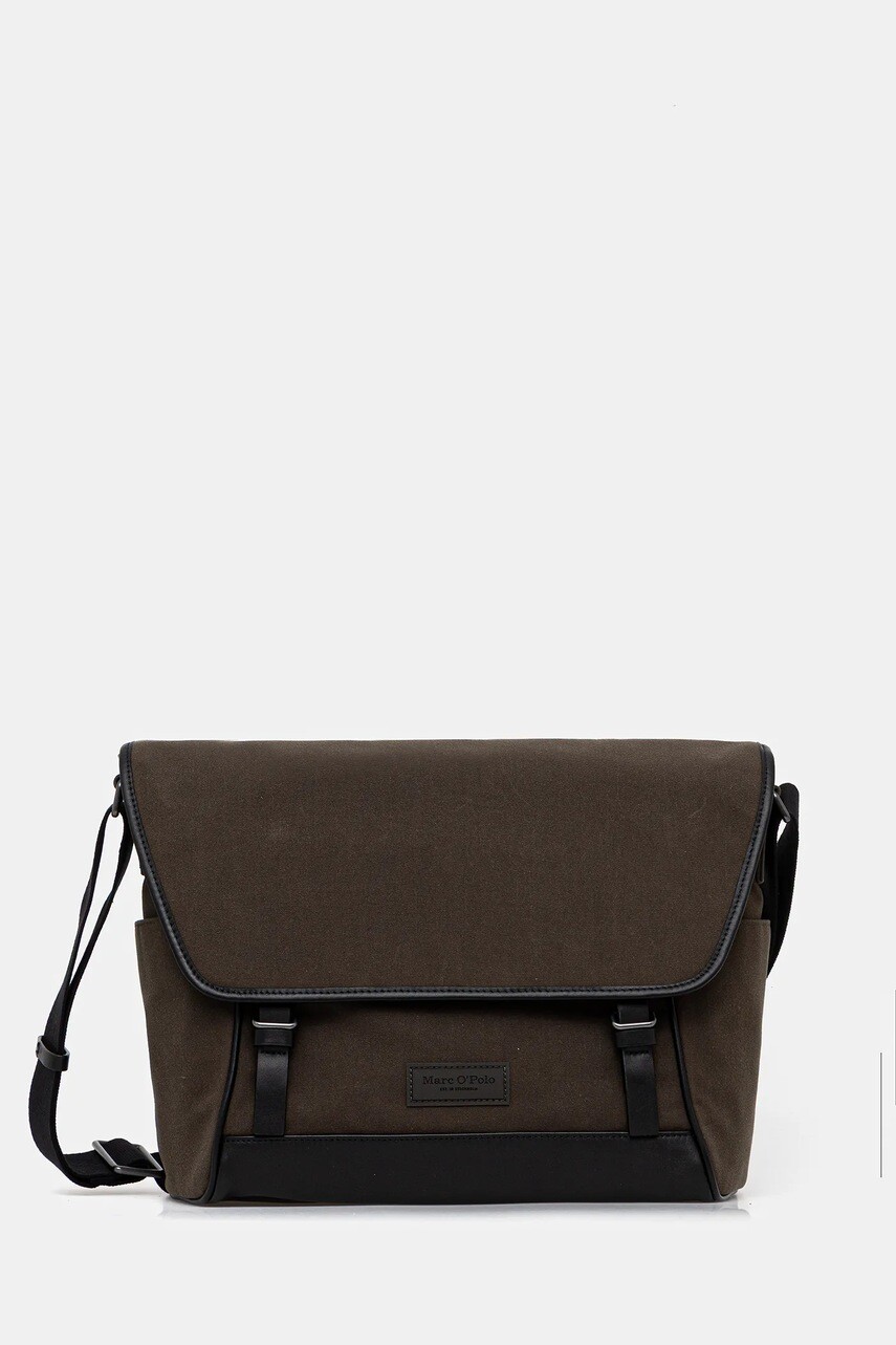 Taška Marc O'Polo zelená farba, 5000007866