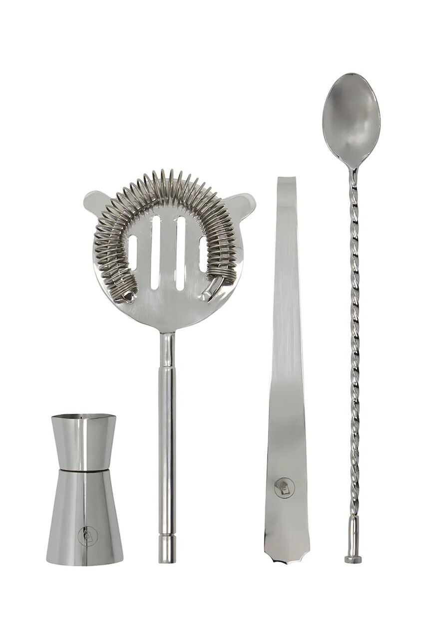 Sada barových doplnkov House Doctor HDBar 4-pak šedá farba