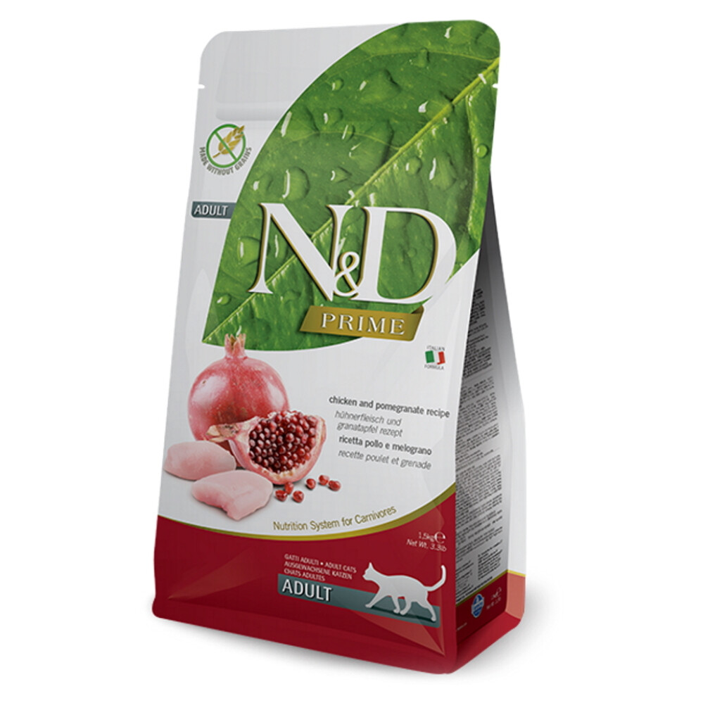 N & D CAT Adult Chicken & Pomegranate 1,5kg