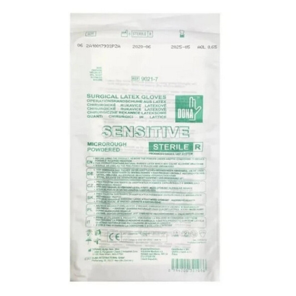 DONA Sensitive rukavice operačné sterilné prašné veľkosť 6 pár