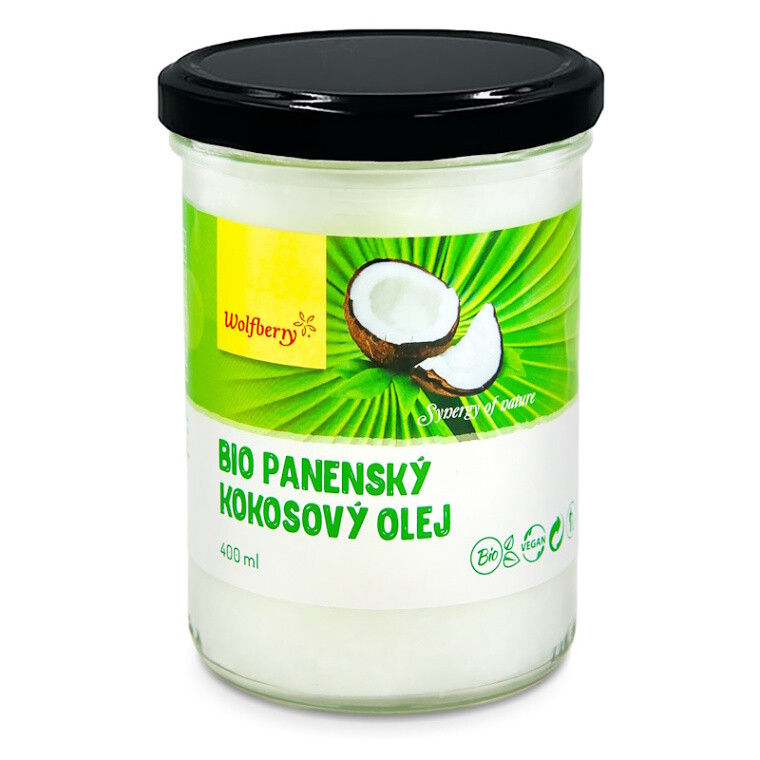 WOLFBERRY Panenský kokosový olej BIO 400 ml