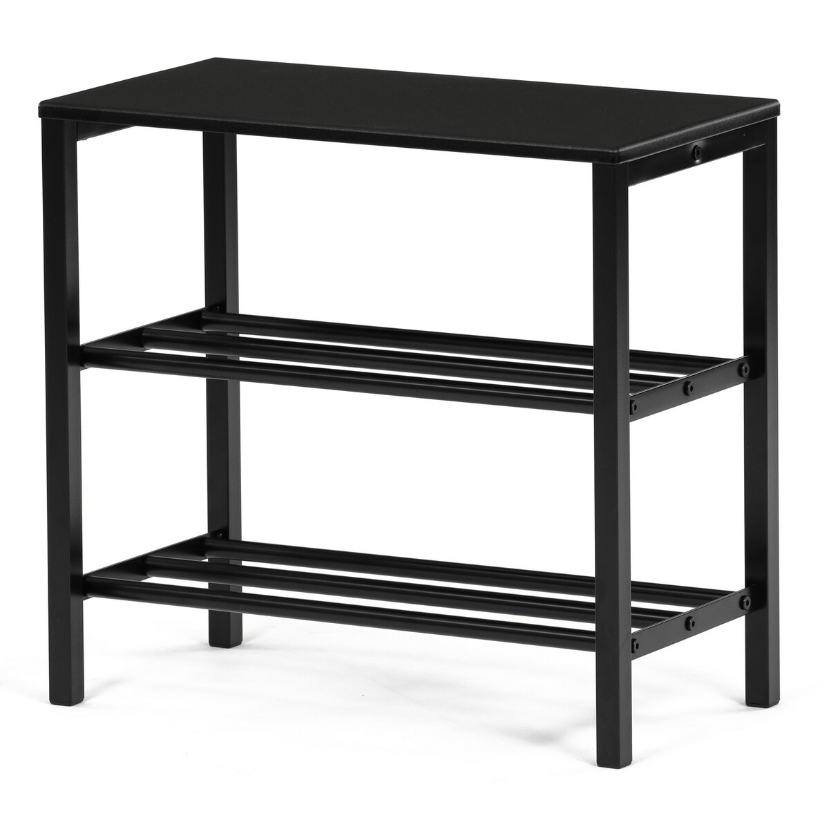 Stojan na topánky 83168-42 BK, kovový, čierny