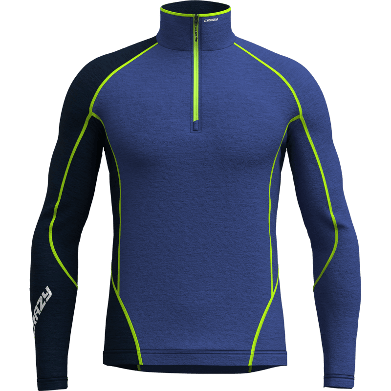Pánska základná vrstva Crazy Idea PULL FAHRENHEIT ZIP