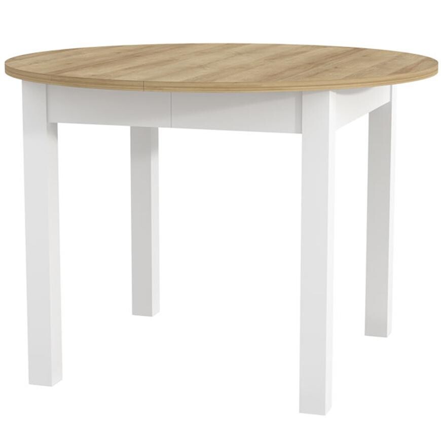 Skladací stôl Indus 02 105/240x105cm dub riviera/biela