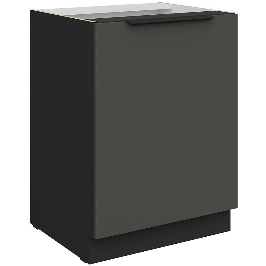 Kuchynská skrinka Aria-Gr/Bl Anti Fingerprint 60d 1f Bb