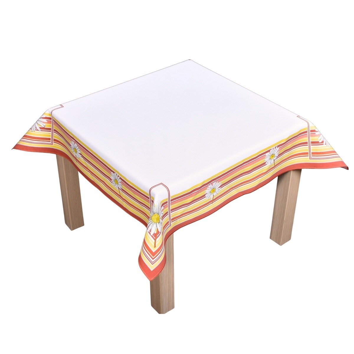 Obrus celoročný, Kopretina, oranžový