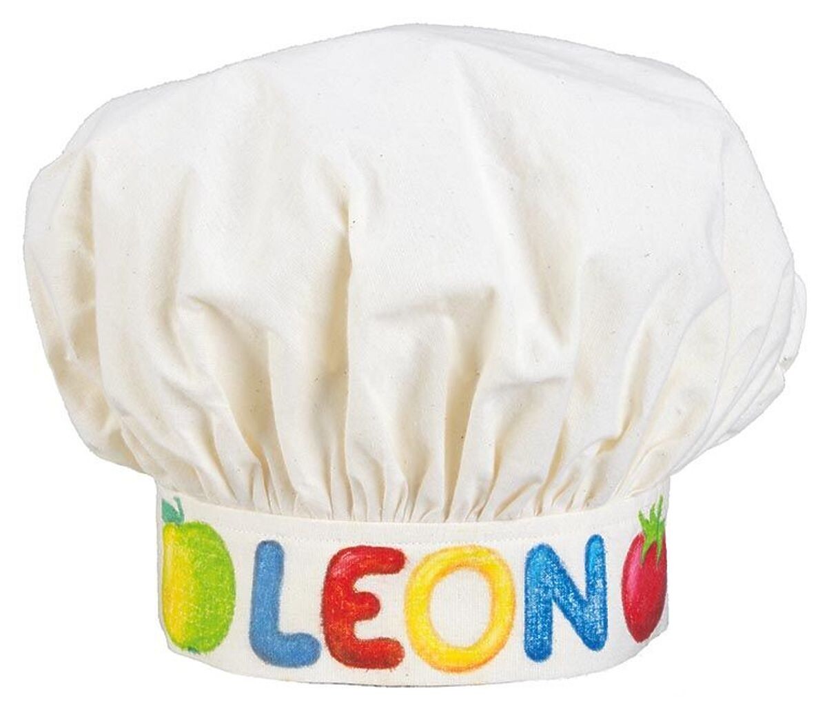 GOKI Bavlnená kuchárska čiapka - na pomaľovanie