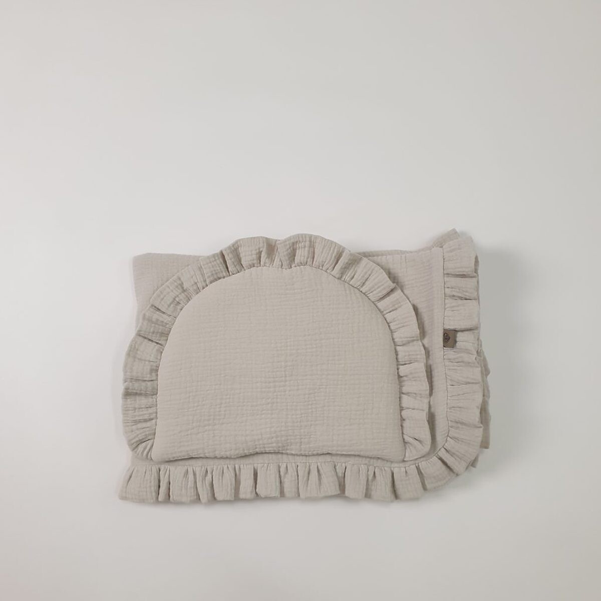 Obliečky Ourbaby pillow blanket beige béžová