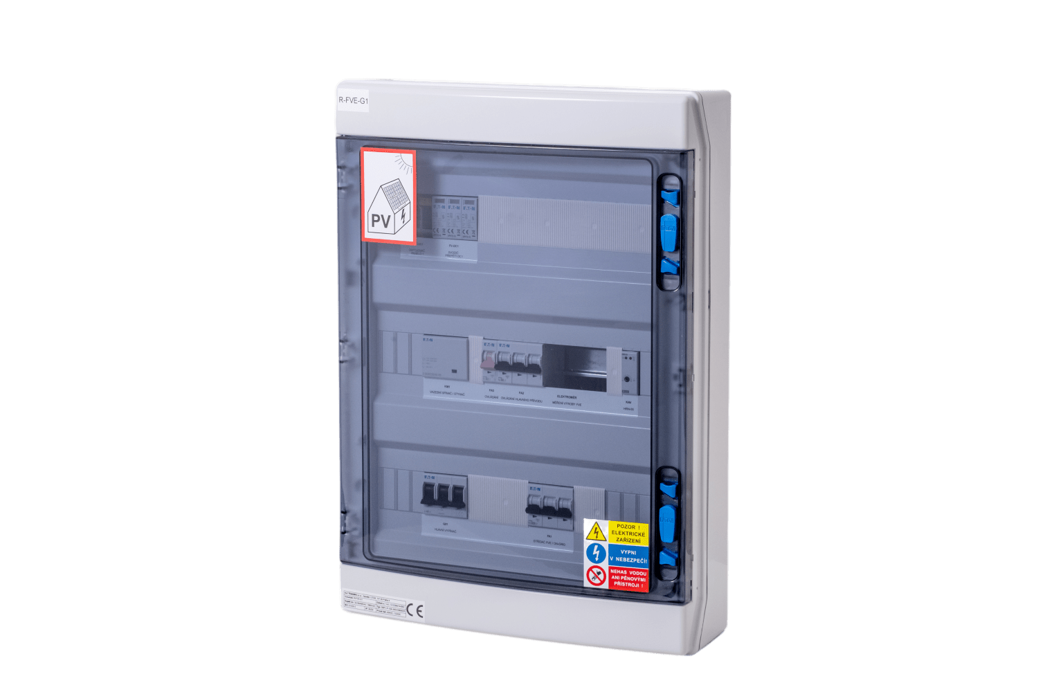 A-Z TRADERS Rozvádzač R-FVE-G1 – trieda ochrany I+II (bez AC Zvodiča)