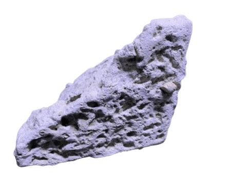 AQUAmix Dekorácia - ROHOVÝ kameň do akvária s dierami stredný