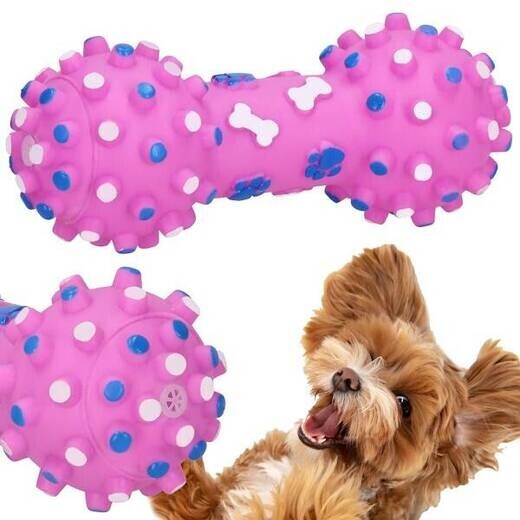 Gumová hračka pre psa - hryzátko - ružové