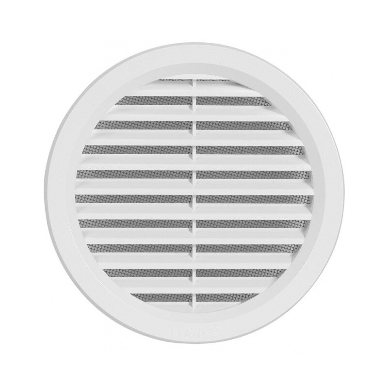 Mriežka vetracia Haco 125 mm biela