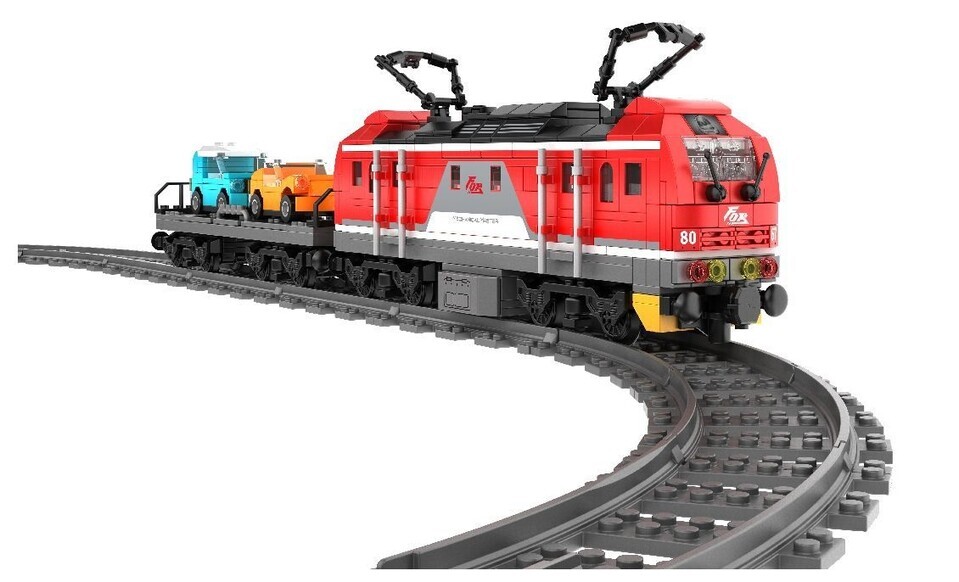 iM.Master Mechanická elektrická lokomotíva Red 617-dielna stavebnica