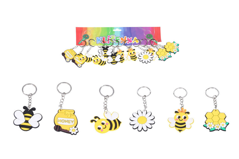 Kľúčenka včelí život 9cm