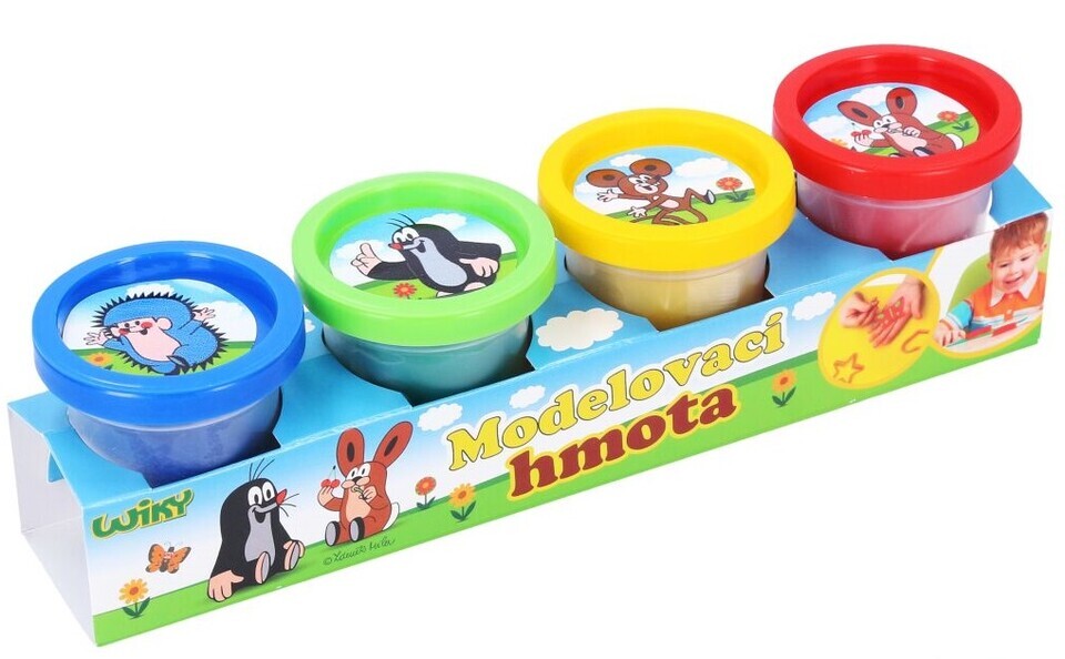 Modelína Krtko 4ksx50g