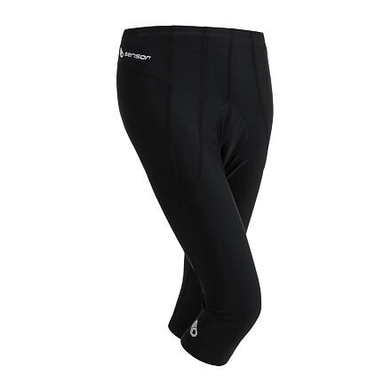 SENSOR CYKLO ENTRY dámske nohavice 3/4 čierna Veľkosť: S 8592837041285
