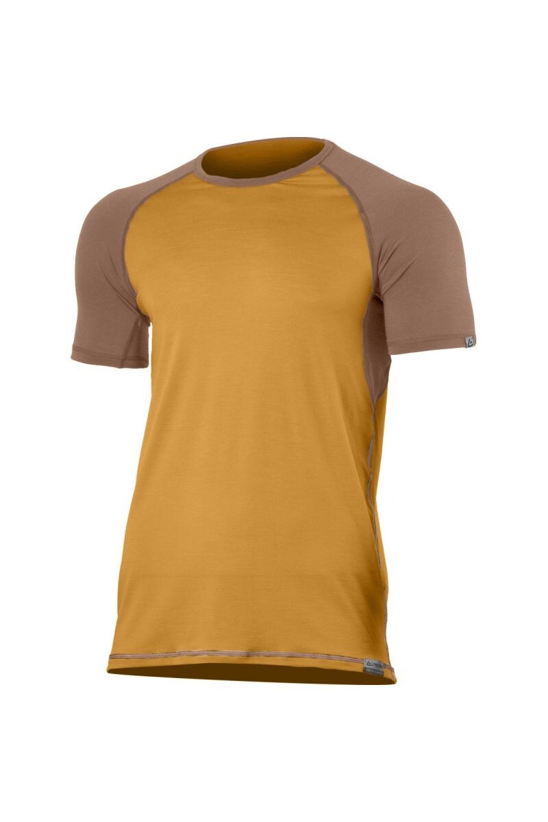 Lasting pánske merino tričko OTO 2474 horčicové Veľkosť: L 8596445032475