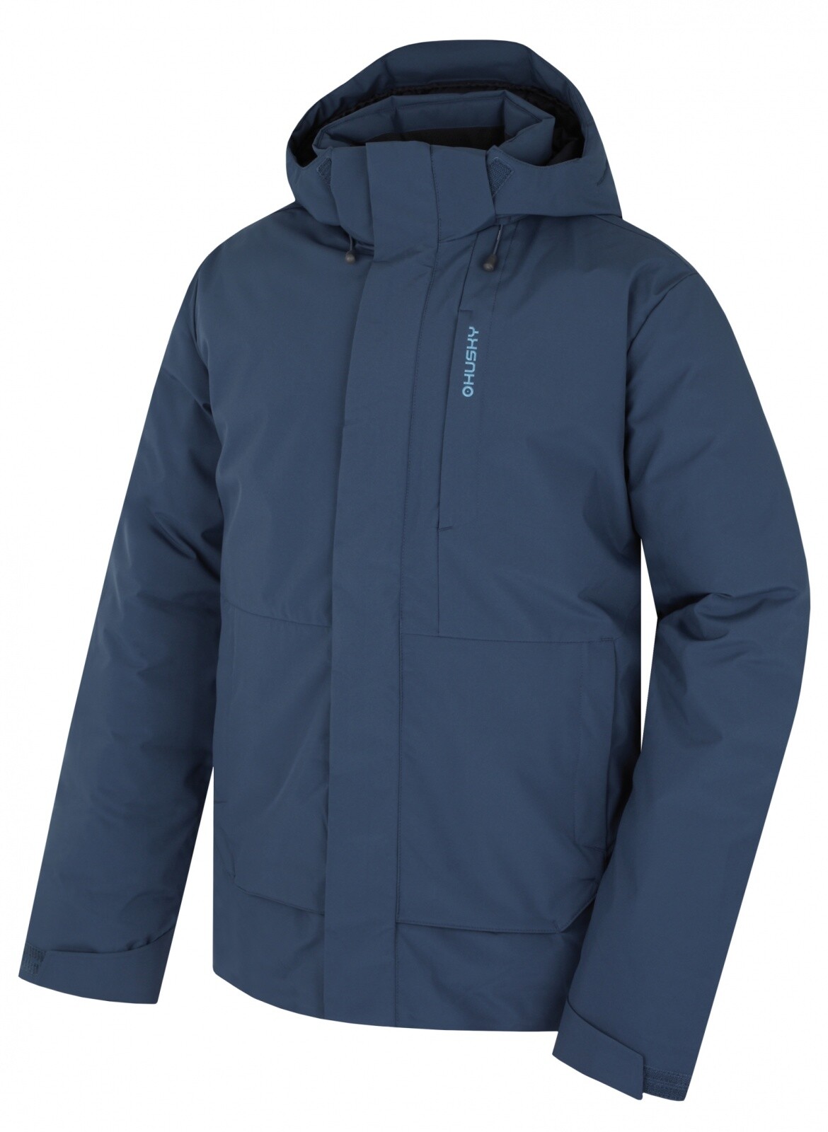 Husky Pánska hardshellová plnená bunda Nurme M dark blue Veľkosť: L