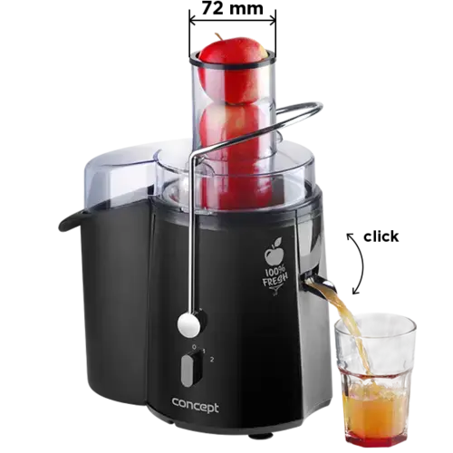 CONCEPT Odšťavovač Fresh čierny LO7027