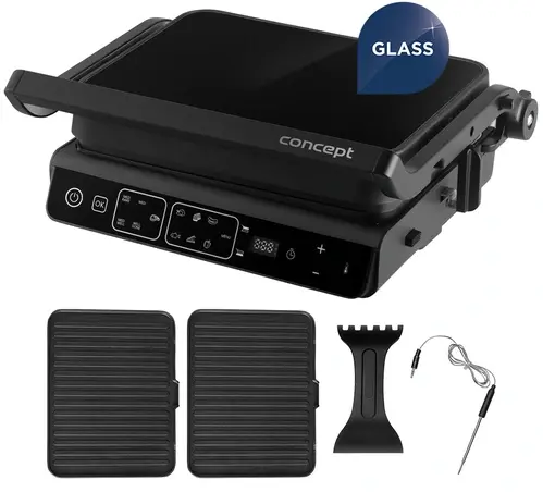 CONCEPT Kontaktný gril s teplotnou sondou GE3600