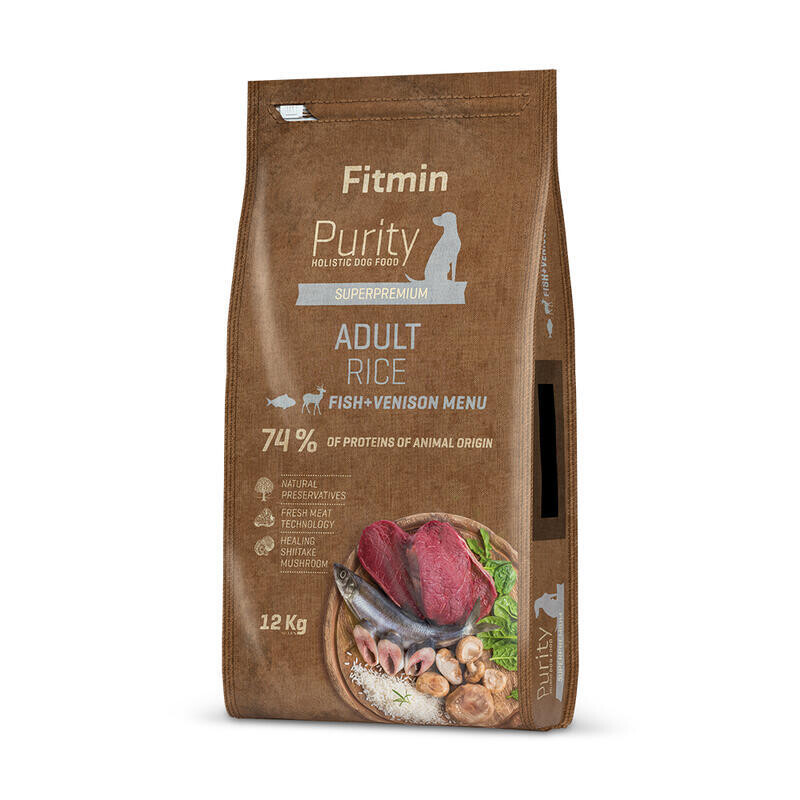 Fitmin dog Purity Rice Adult Fish&Venison