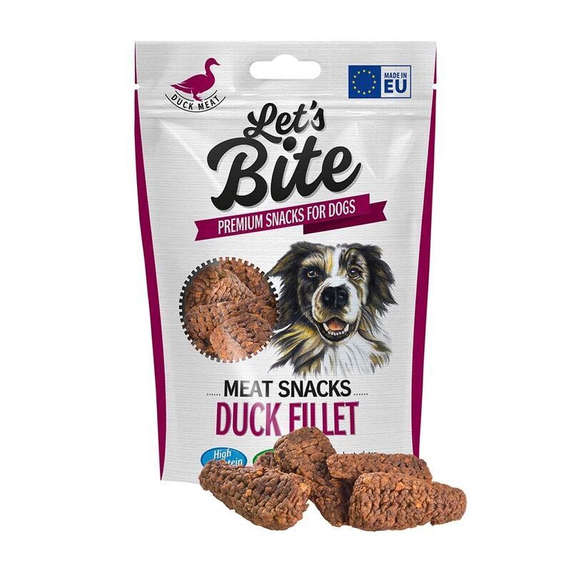 Let’s Bite Meat Snacks. Duck Fillet 80g