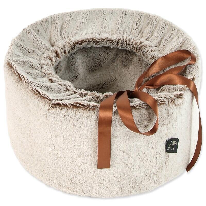 Pelech Magic Cat stahovací hnědý melír