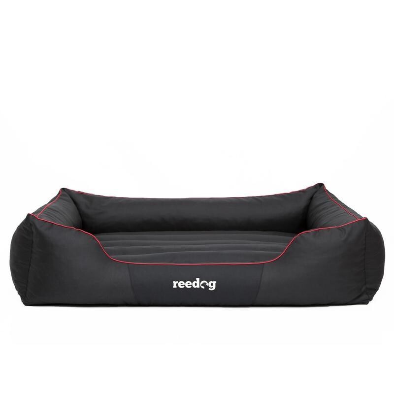 Pelíšek pro psa Reedog Comfy Black & Red line