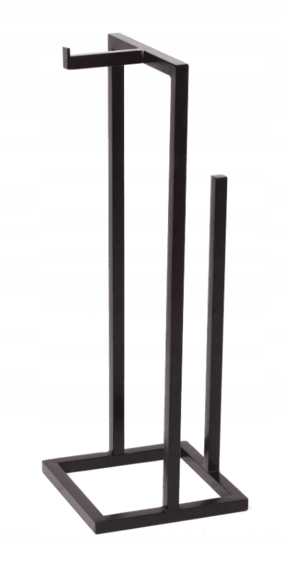 Stojan na toaletný papier čierny SKTC