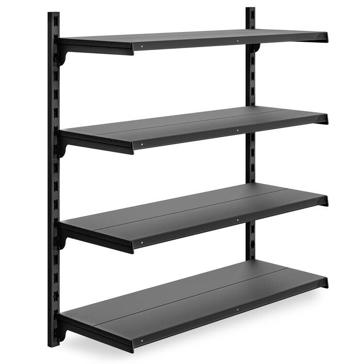 Marbo Regál do predajne nástenný štartovací 91x83x33 cm - 4 police