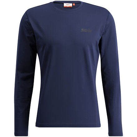 Pánske bežecké tričko Swix Pace NTS Long Sleeve Baselayer Top M veľkosť oblečenia S