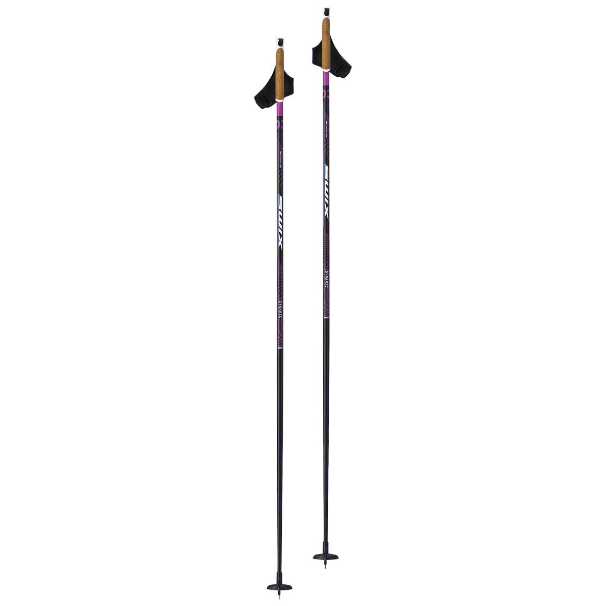 Bežecké palice Swix Dynamic D3 Pole Pink hole 160 cm