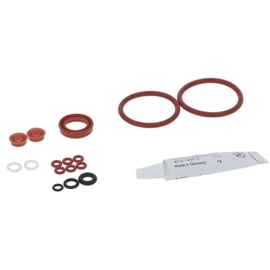 Tesniaca sada krúžkov pre sparovaciu jednotku kávovarov Krups, Jura, AEG + mazivo 6 g