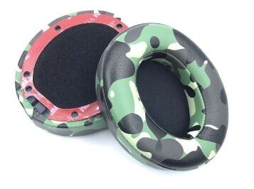 Náhradné náušníky pre slúchadlá Beats Studio 2.0 a 3.0 - Kamufláž, kožené