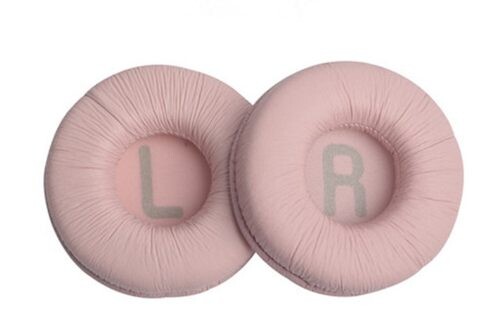 Náhradné náušníky pre slúchadlá JBL Tune 450, 450BT, 460BT, 500BT, 600, 600BT, 600BTNC, 660NC, JR300BT - Ružové, bez upínacieho mechanizmu
