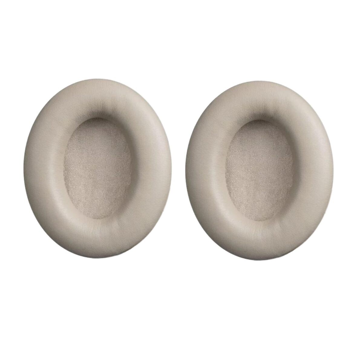 Náhradné náušníky pre slúchadlá Sony WH-1000XM3 - Béžové, kožené