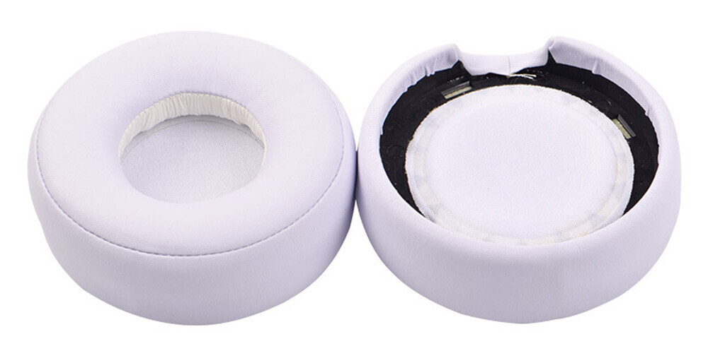 Náhradné náušníky pre slúchadlá Steelseries Siberia 650 - Biele, kožené