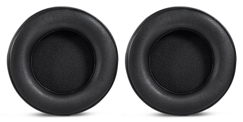 Náhradné náušníky pre slúchadlá Corsair Virtuoso RGB, RGB SE a RGB XT - Čierné, kožené