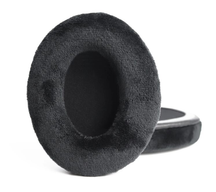 Náhradné náušníky pre slúchadlá Shure SRH1840, SRH1440, SRH940 - Čierne, semišové