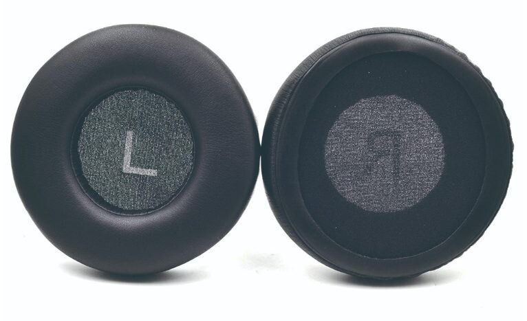 Náhradné náušníky pre slúchadlá AKG K553 MKII, K550 MKII, K552, K551, K550 - Čierne, kožené