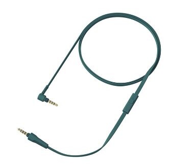 Audio kábel pre slúchadlá Sony WH-1000XM5, WH-1000XM4, WH-1000XM3, WH1000XM2, MDR-1000X - Zelený, silikónový