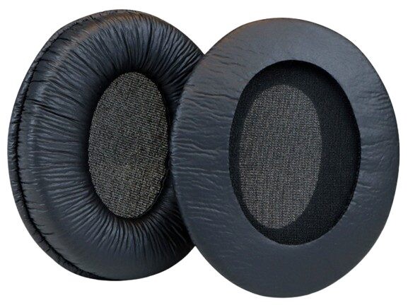 Náhradné náušníky pre slúchadlá Bose QuietComfort 1 - Čierne, kožené