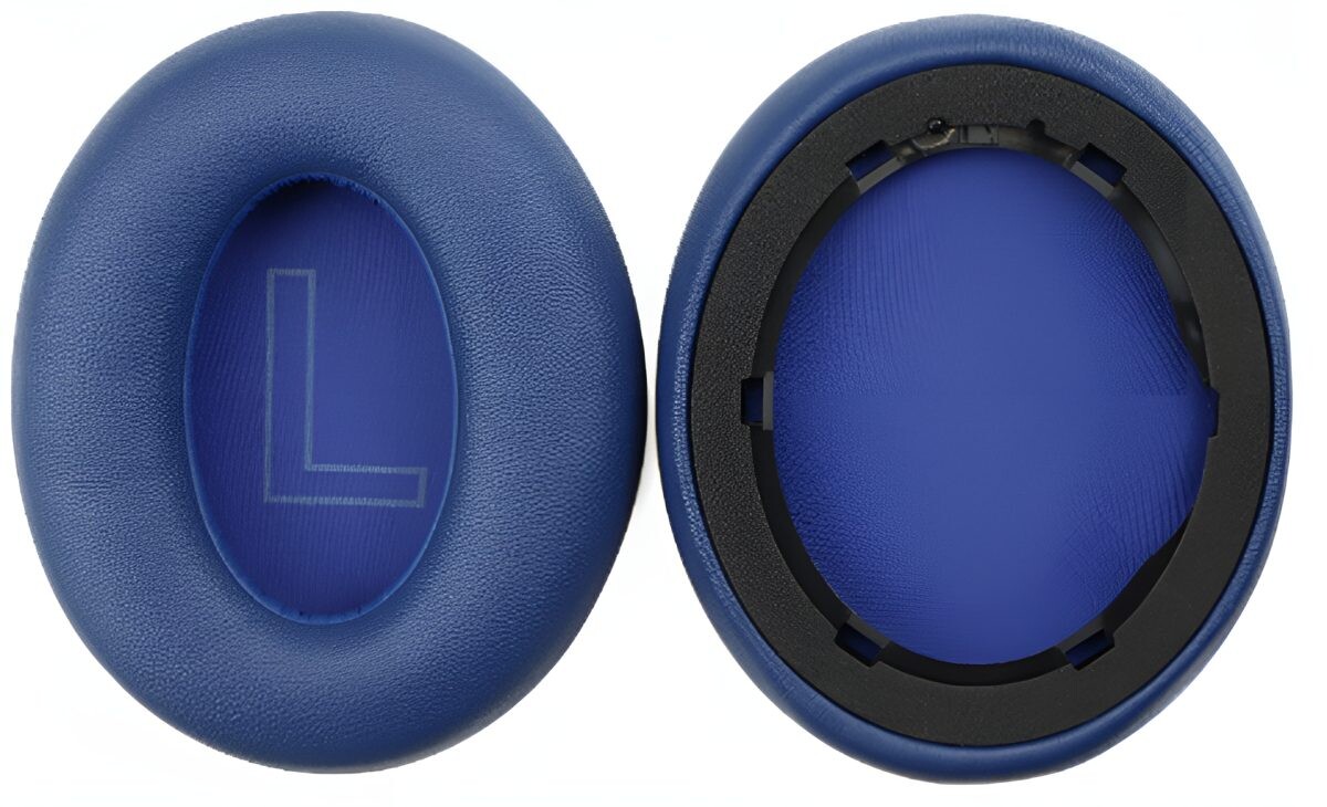 Náhradné náušníky pre slúchadlá Anker Soundcore Life Q20 - Modré, kožené