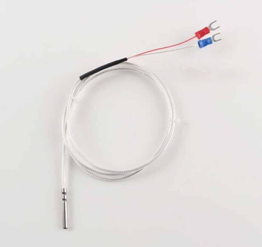 PT1000 Platinový teplotný senzor - Pletený s 2 vodičmi