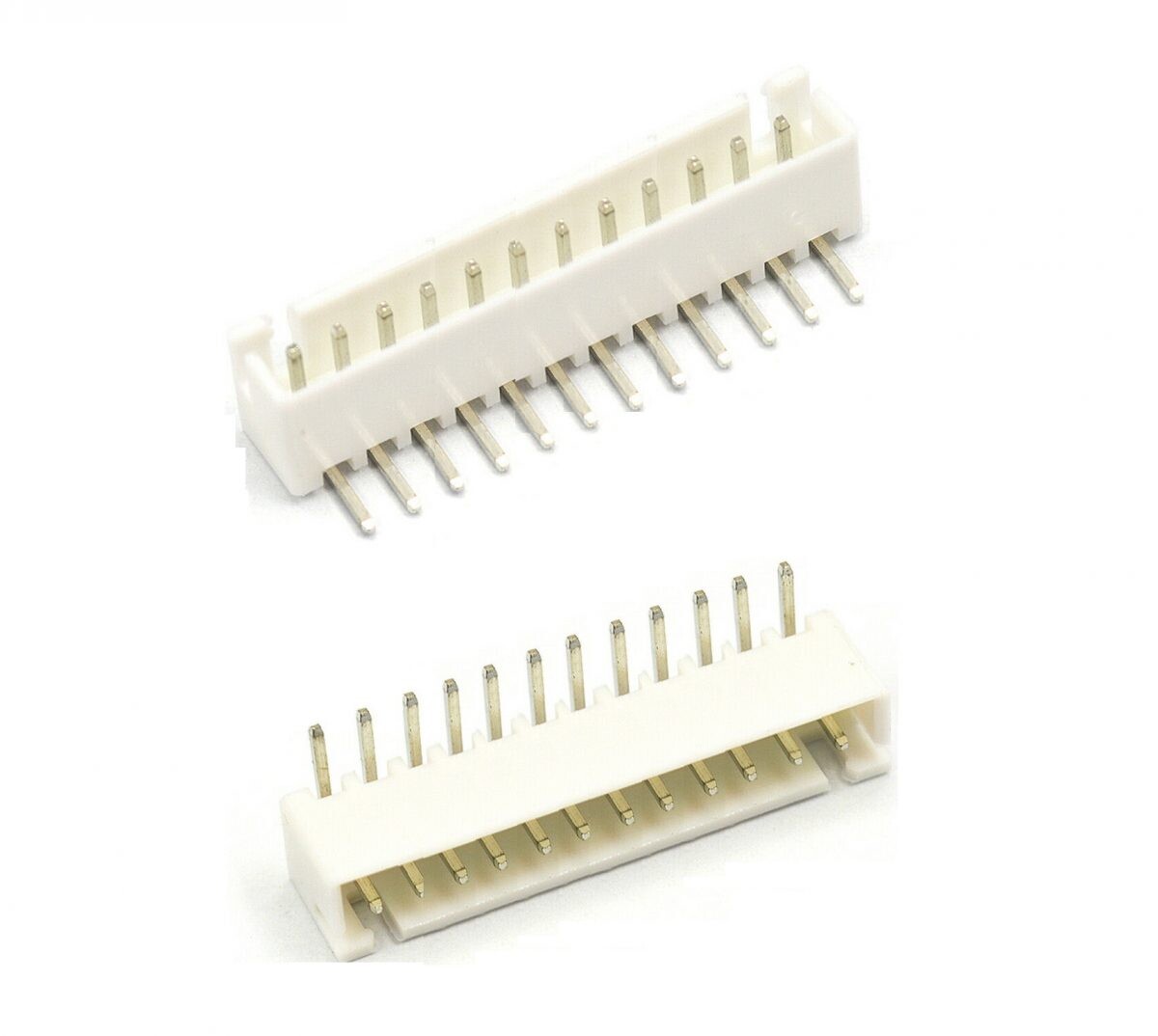 JST XH 2,54 mm 12-pin konektor na DPS - Pravý uhol