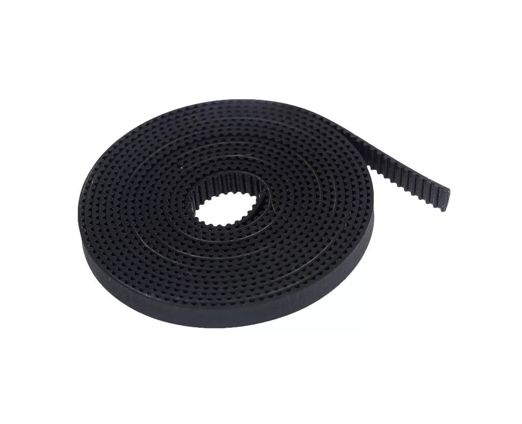 Ozubený remeň GT2 6 mm so skelnými vláknami - Otevřený, 1 meter