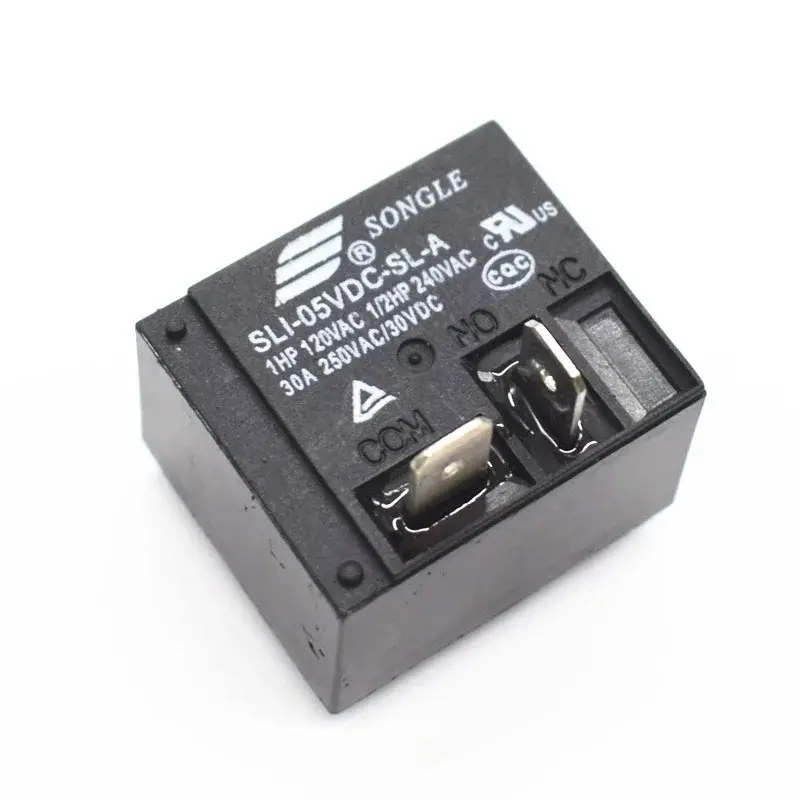 Relé SLI-05VDC-SL-A, 5V DC / 250V AC 30A, 4-pin