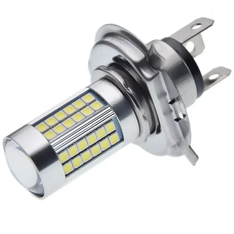 H4, 66x SMD 3030 LED, 6V - Biela