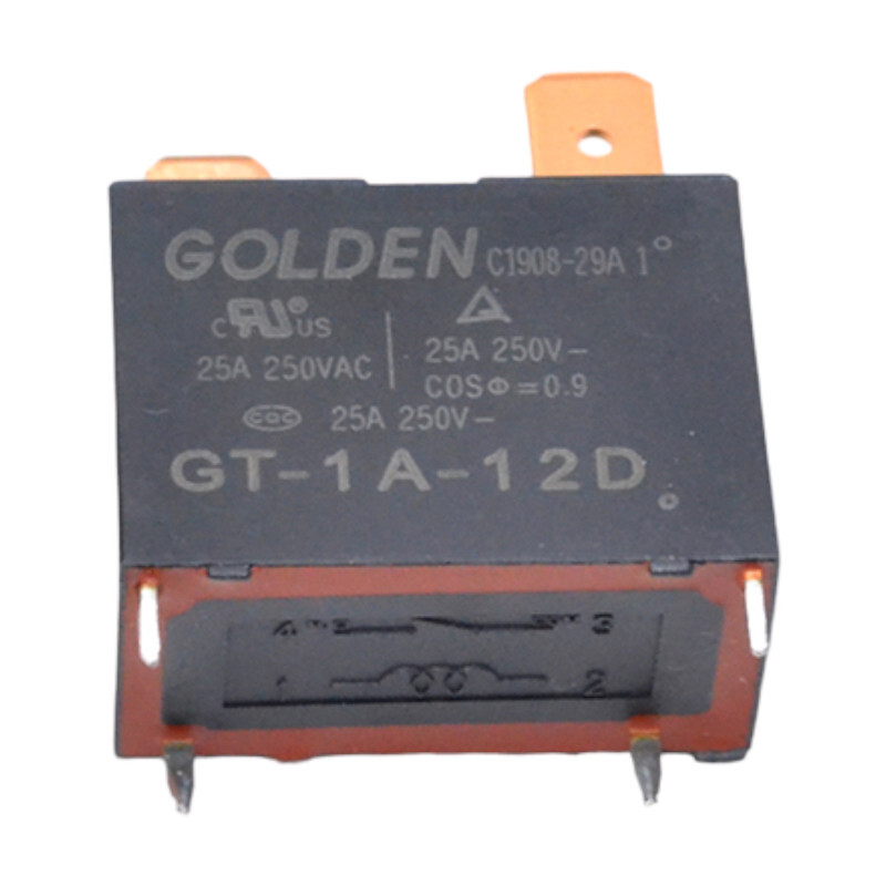 Relé GT-1A-12D, 12V DC/250V AC 25A, 4-pin